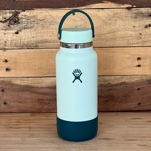 32oz Cottonwood Jade/Macaw Hydro Flask